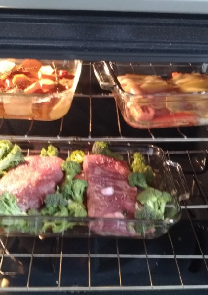 Una foto de Arrachera al horno