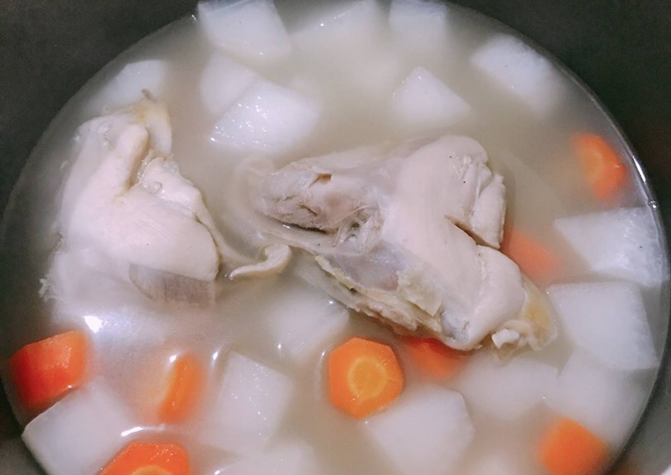 Sop Lobak Ayam