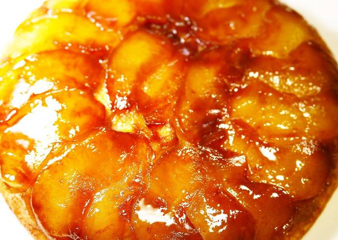 Pancake Mix Cinnamon Apple Cake in a Frying Pan Recipe by cookpad.japan ...