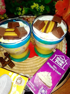 A picture of KitKat delight.