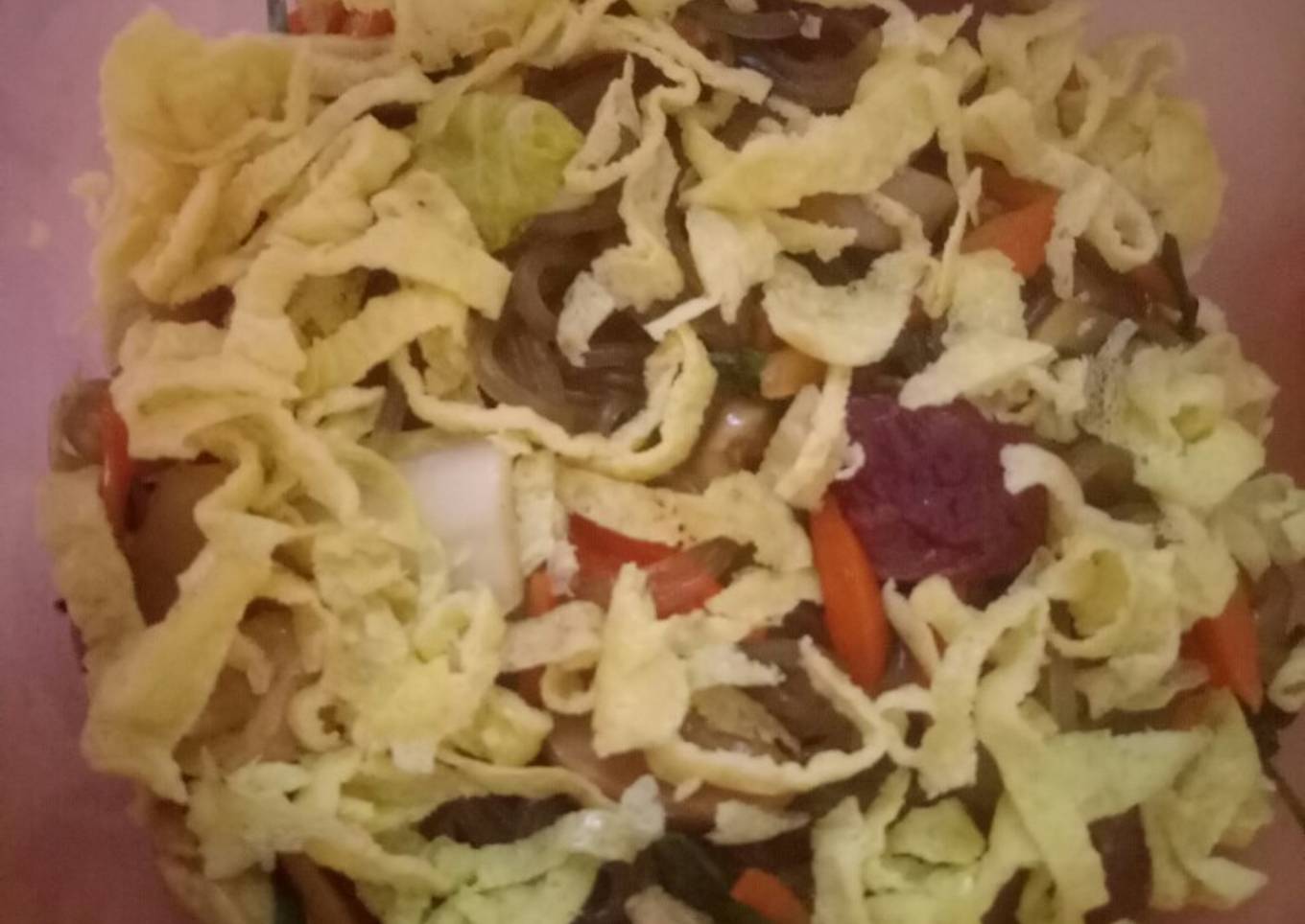 Japchae *soun korea + sayur*