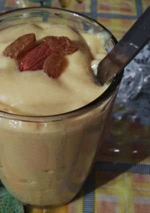 A picture of Mango smoothie.