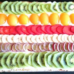 A picture of Fruity vanilla custrad - whispped.