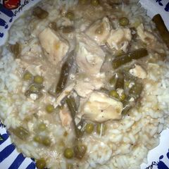 A picture of Chicken n Rice.