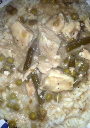 A picture of Chicken n Rice.
