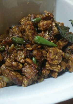 Foto resep Tempe Orak Arik Pedes Manis