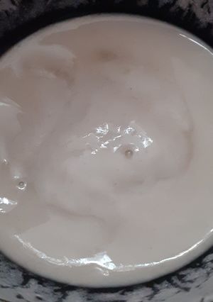 A picture of Flour Paste for sealing samosas and rolls.