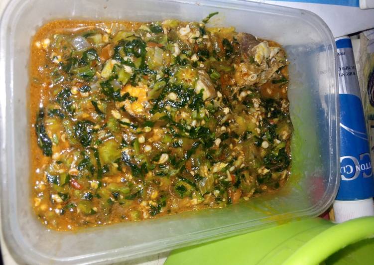 How to Make Super Quick Homemade Fresh okro soup