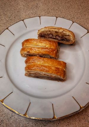 O poză a rețetei Foietaj cu ciocolată 🍫.