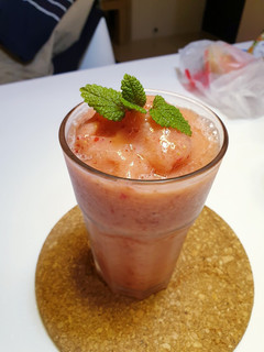 A picture of Quick and Easy Strawberry Smoothie.