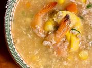 Gambar egg drop shrimp