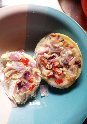 A picture of Egg Moi Moi.