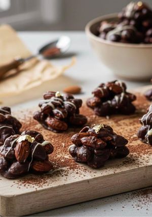Aemond Rocks Almond Rocks Chocolate In 15 Mins Recipe by Ashvi Faldu - Cookpad