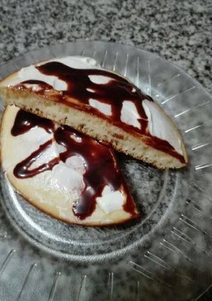 Una foto de Pancakes con cerveza en sandwichera
