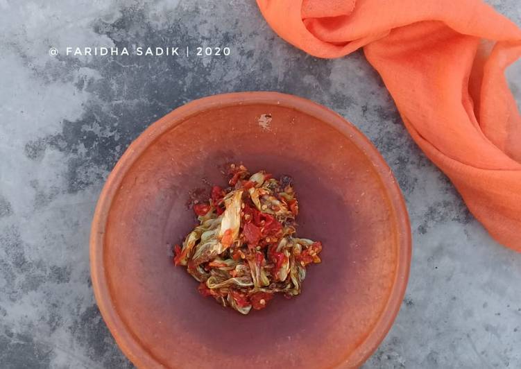 Resep Sambal Kol Anti Gagal