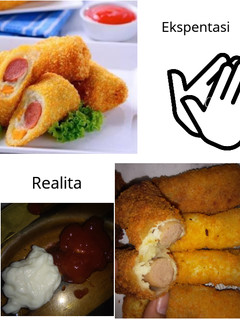 Foto resep 1. Roti Tawar Sosis Keju/ "Bread Cheese Suasage"