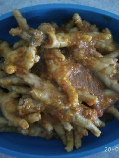 Foto resep Pedesan ceker ayam sederhana