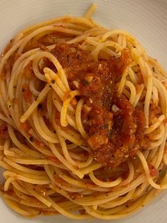 รูปของ สปาเกตตีมารินาราซอส (Marinara sauce)