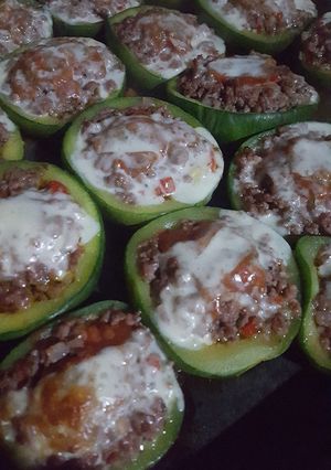 Una foto de Zapallitos verdes rellenos