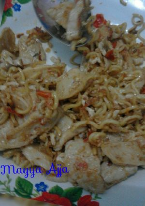 Foto resep Seblak peDasssss otak otak mie instant