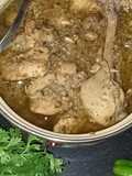 Chicken green masala