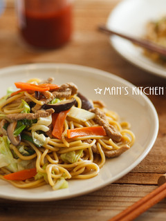 肉絲炒麵(台式) - {家常經典} 的食譜成品照片