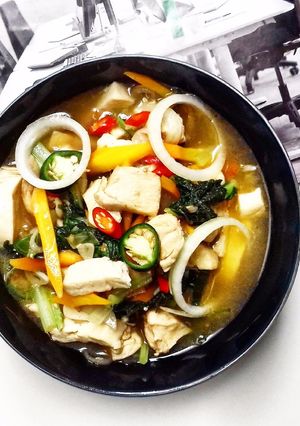 Foto resep Ayam Sawi Saus Tiram