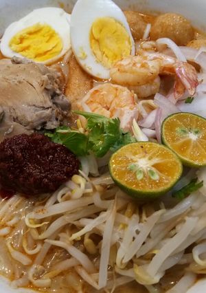 A picture of Laksa Curry Sarawak.