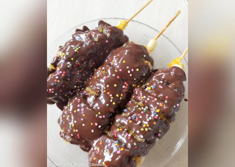 Resep Corndog Mozarella Nyoklat Jadi, Bisa Manjain Lidah