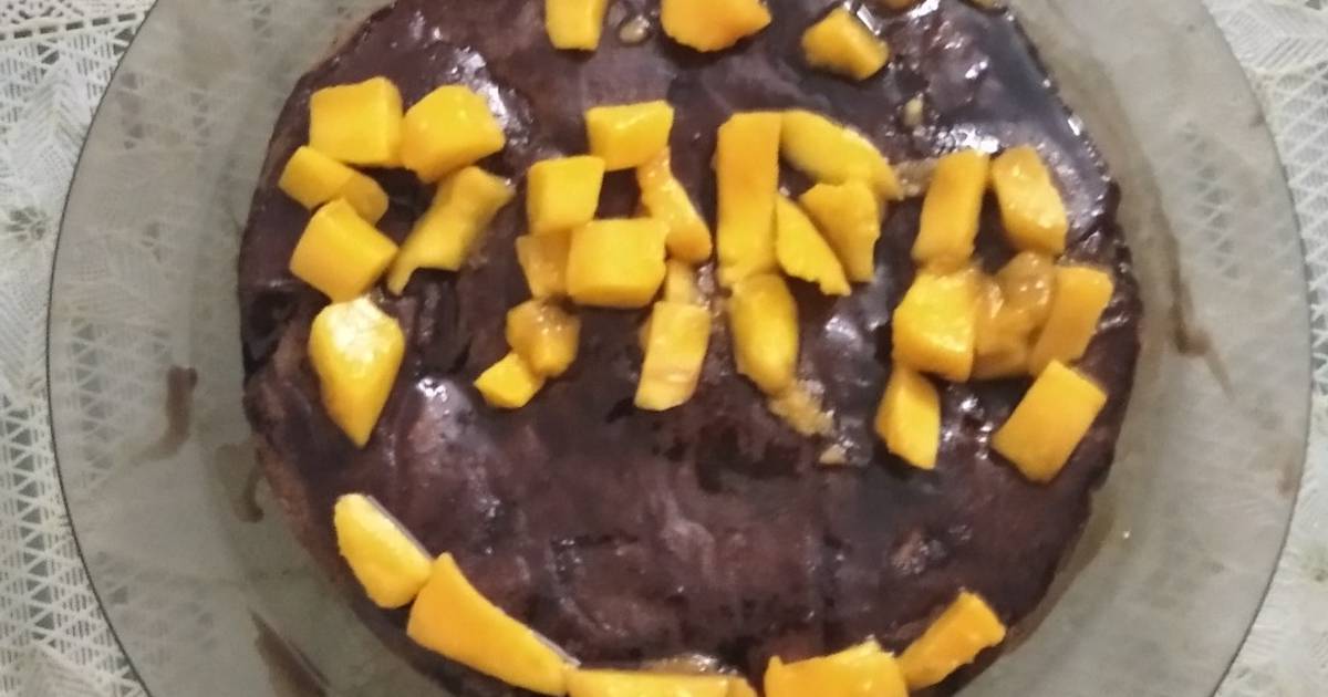 Mango Chocolate Cake with recipe homemade | Easy to bake | Nhaj kitchen | -  YouTube