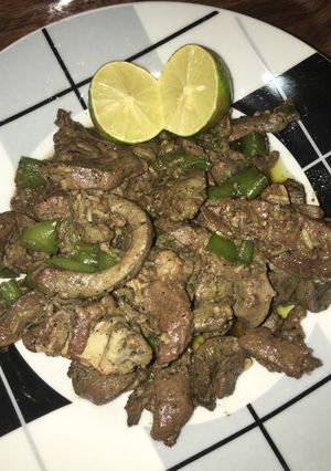 صورة لوصفة كبده اسكندرانى