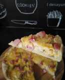 Tarta de jamón y queso muy fácil