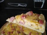 Tarta de jamón y queso muy fácil