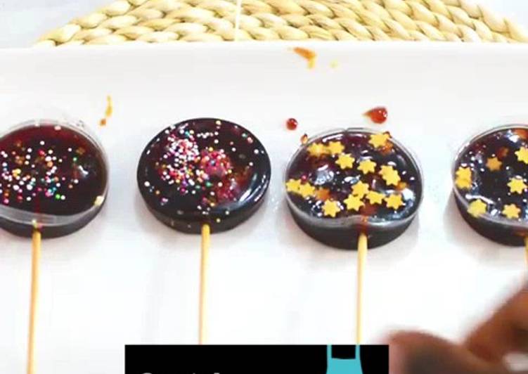 Simple Way to Make Speedy Zobo Lollipop Sweets | Easy Recipe For Collage Students