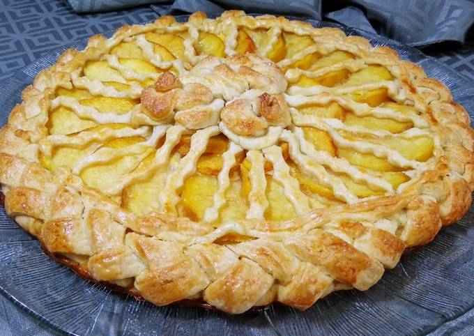Нежный пирог с персиками - рецепт с фотографиями - Patee. Рецепты