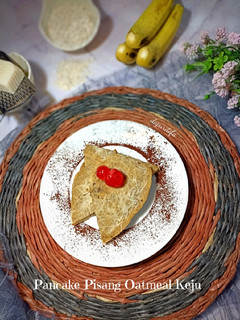Foto resep Pancake Pisang Oatmeal Keju (MPASI 8+)