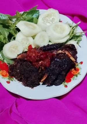Foto resep Sambal Hitam Bebek Madura
