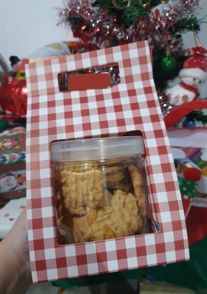 Foto resep Crunchy corn flake cookies