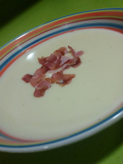 Una foto de Crema de patatas con thermomix