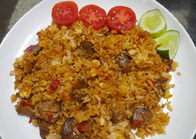 Resep Nasi Goreng Ati Ampela oleh Aulia Syifa Fitriani - Cookpad