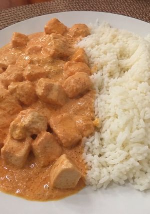 Una foto de Pollo cremoso al chipotle
