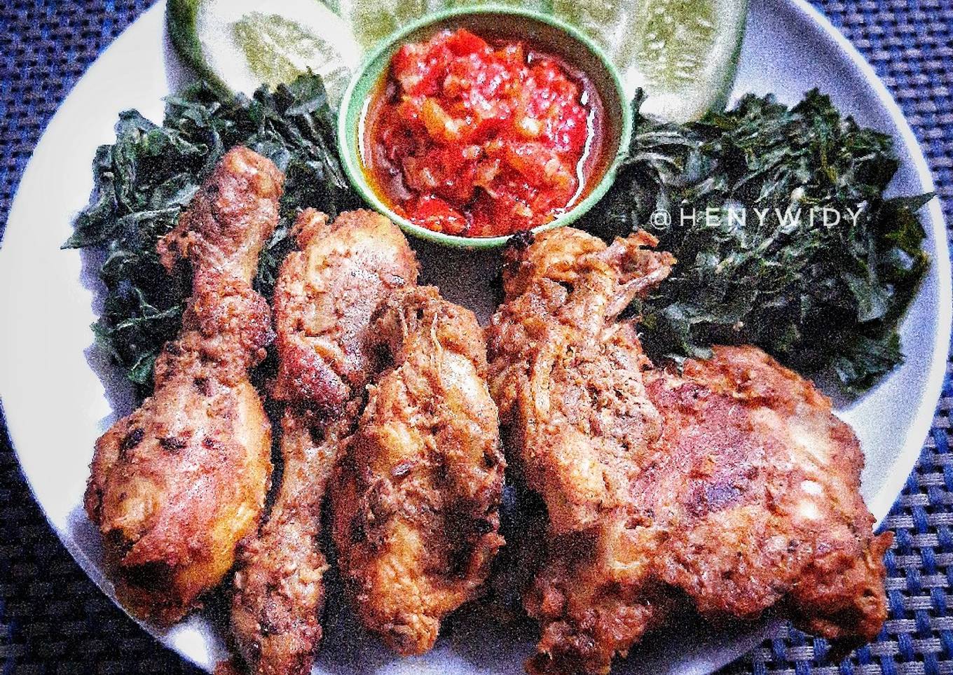 Ayam bakar bumbu padang