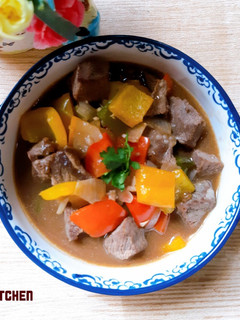 Hình của món Bò lúc lắc.