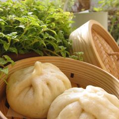A picture of Nikuman (Meat-Filled Steamed Buns) at Home.