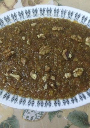صورة لوصفة طريقة عمل حلوى الجزر