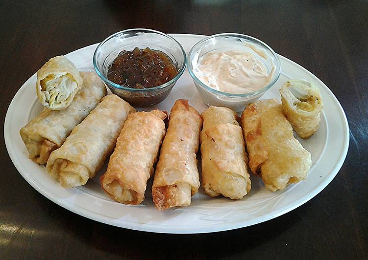 Simple Way to Make Favorite Crab and Artichoke eggrolls