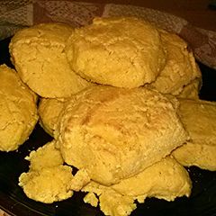 A picture of Great Granny's Corn Pone.