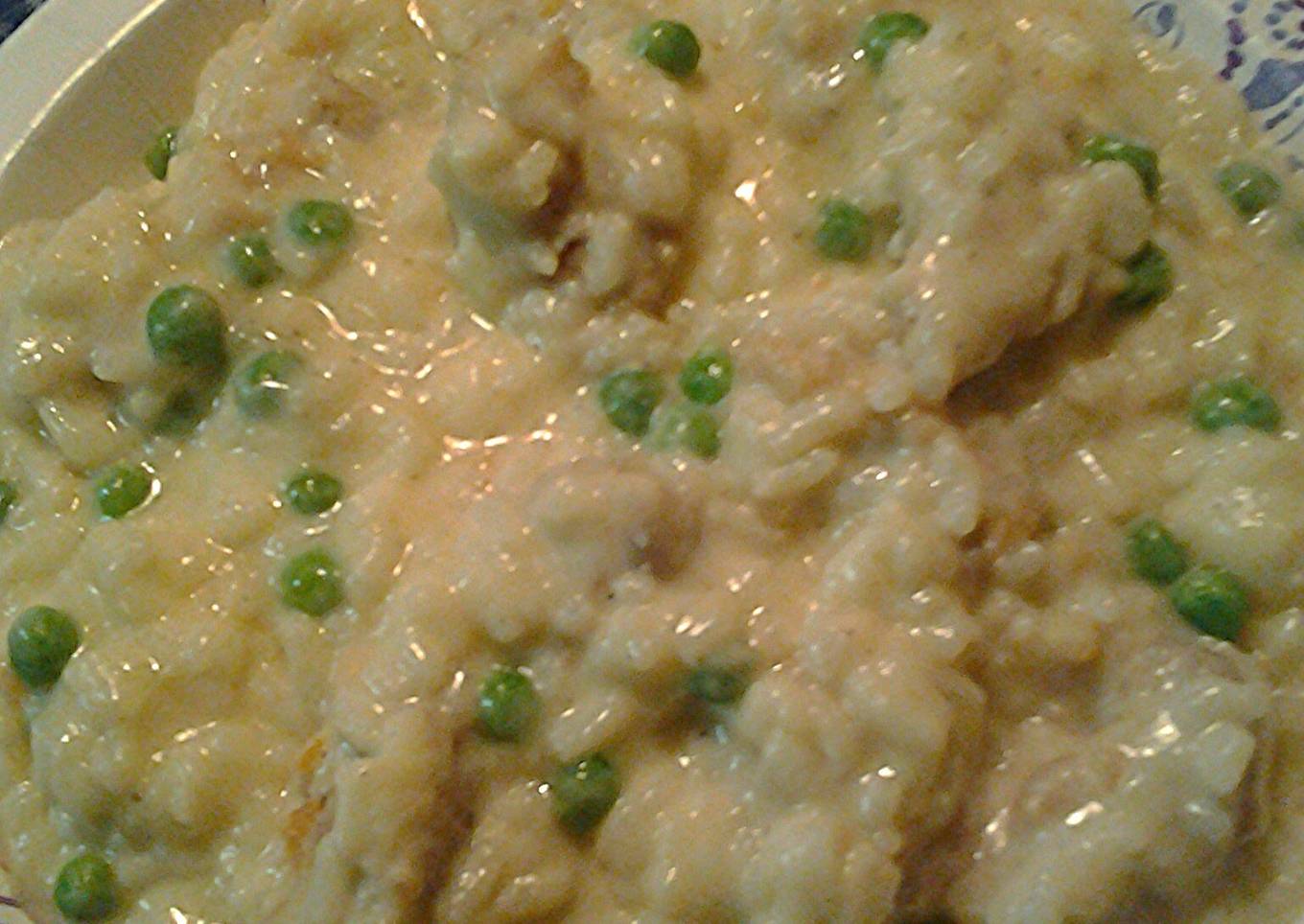 Cream of rice with non vegetarian options