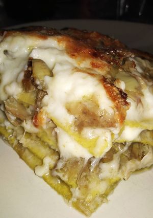 Foto di Lasagne bianche ai carciofi