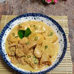 Opor Ayam Tahu Telur Bumbu Kari-レシピのメイン写真